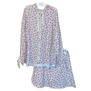 CROWN & IVY•NWOT 2/PIECE LOTUS MATCHING SET SIZE 2X 🪷